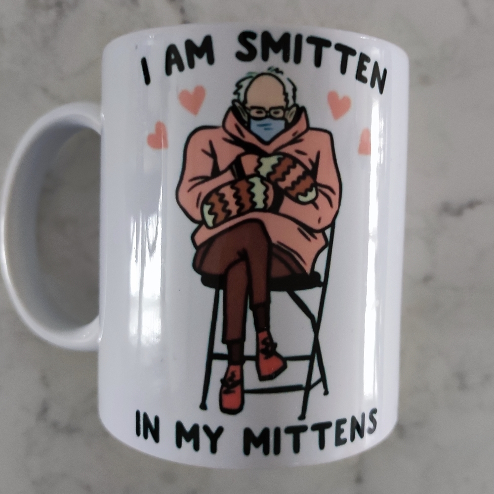 Bernie Sanders Mittens Coffee mug